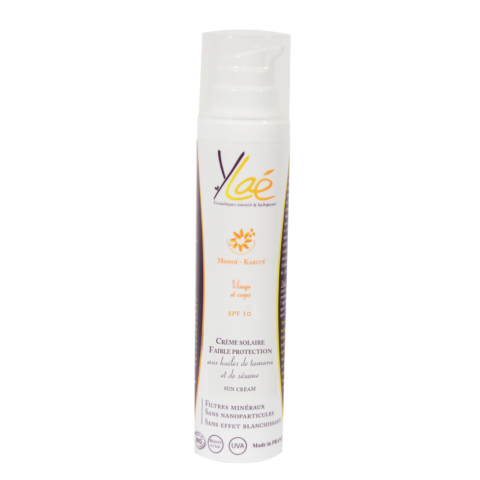 Crème solaire bio