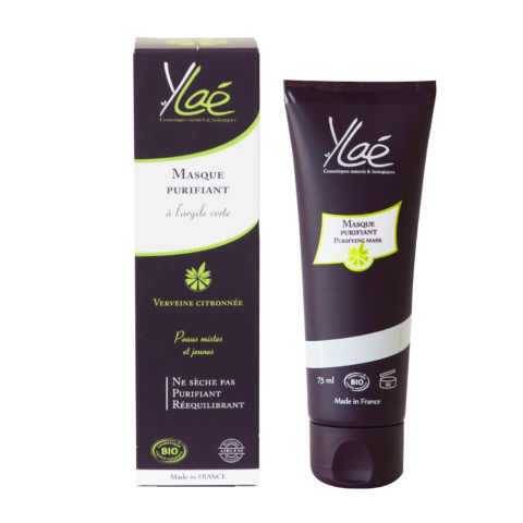 Masque purifiant bio à l’argile verte