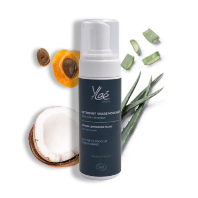 Nettoyant visage moussant Ylaé men