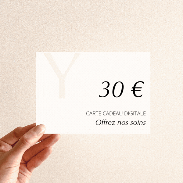 Carte cadeau digitale ylaé format e‑card à offrir en ligne