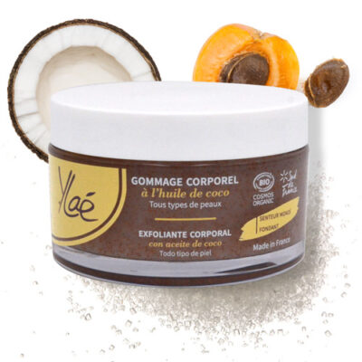 Exfoliante corporal con aceite de coco