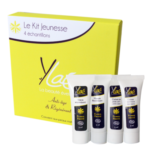 Kit d'essai anti-âge bio Ylaé