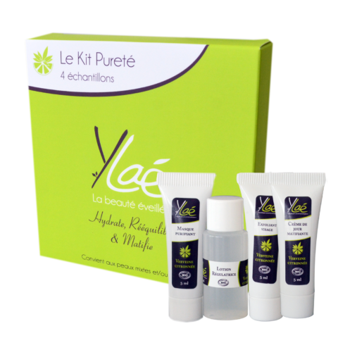 Kit d'essai Pureté bio Peau mixte peau jeune Ylaé